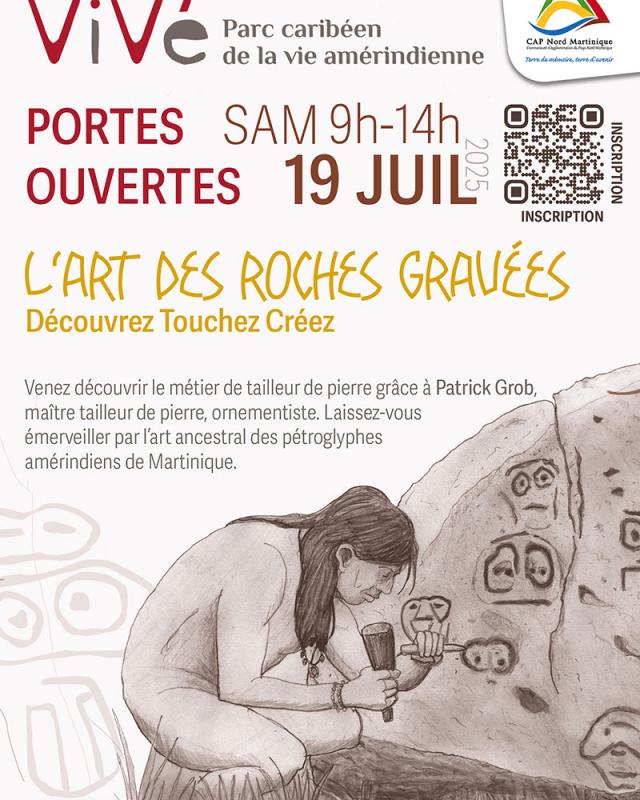 Journée portes ouvertes au Parc caribéen de la vie amérindienne de Vivé au Lorrain